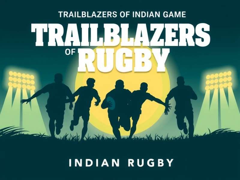 Trailblazers Of Indian Rugby Game Banner